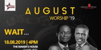 Jeshurun Okyere and others gear up for August Worship