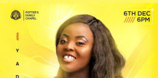 Ghanaian gospel songstress Lady Chartty To minister at Potters Praise