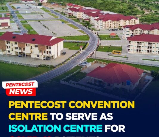 The Church of Pentecost offers ultra-modern Convention Centre as isolation centre