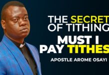 Is a Believer Under Any Curse For Not Tithing? – Apostle Arome Osayi