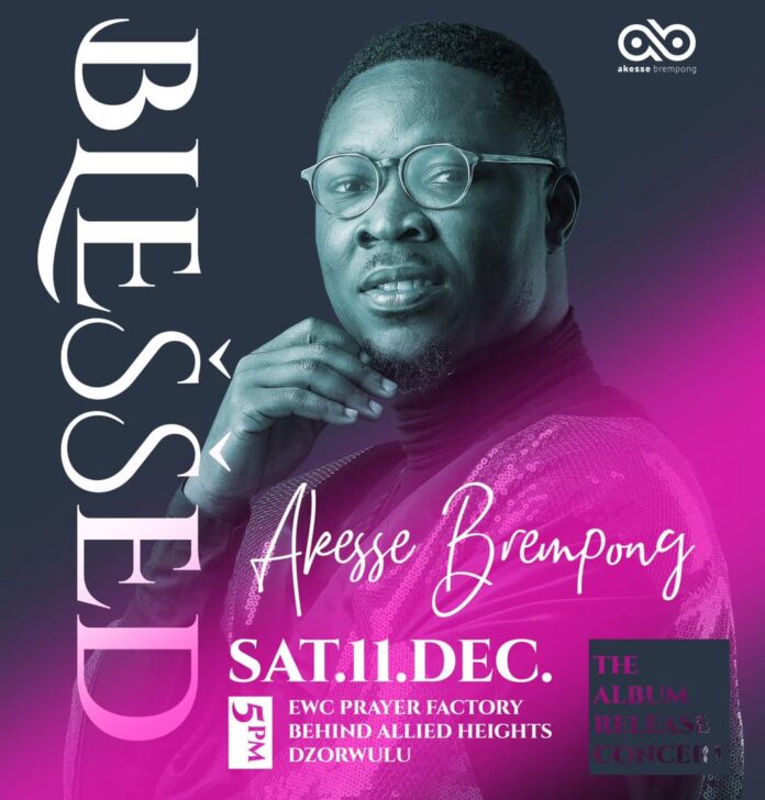 Akesse Brempong blessed album flier