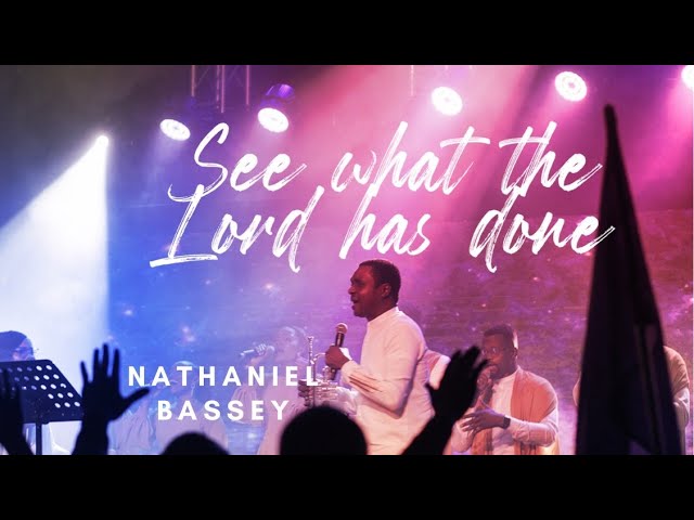 Pastor nathaniel bassey see what the Lord has done cover art