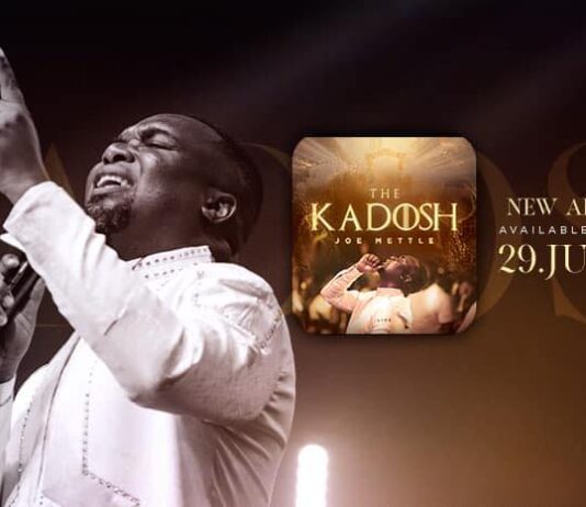 Joe Mettle Announces New Album “KADOSH” Out This July! Joe Mettle's Press release flier for KADOSH album